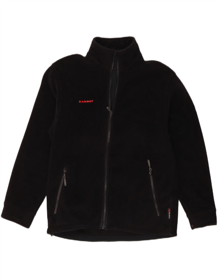 Jaqueta de lã masculina Mammut UK 42 XL poliéster preto