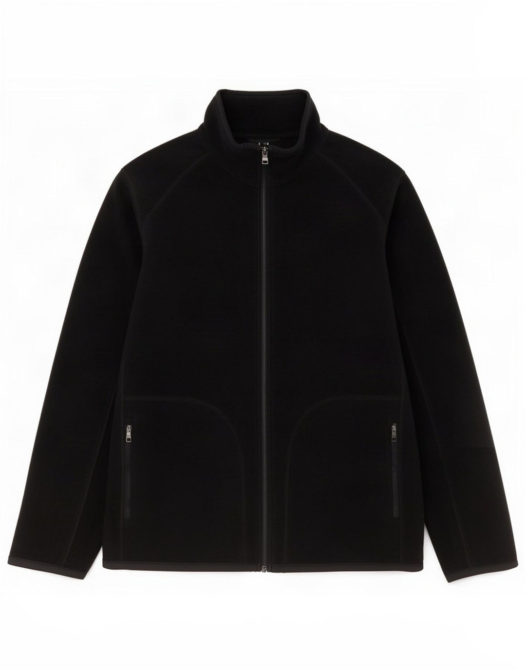Jaqueta de lã masculina Marks & Spencer Reino Unido 40 grande poliéster preto