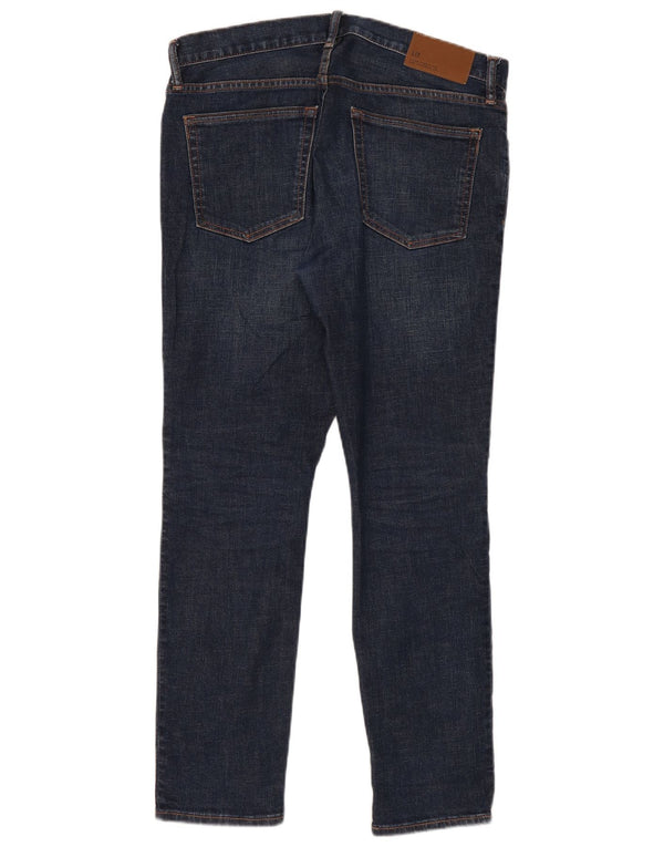 Jeans skinny feminino Gap W32 L30 algodão azul marinho