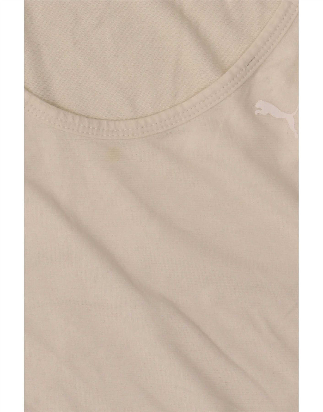 Colete feminino Puma UK 8 pequeno branco