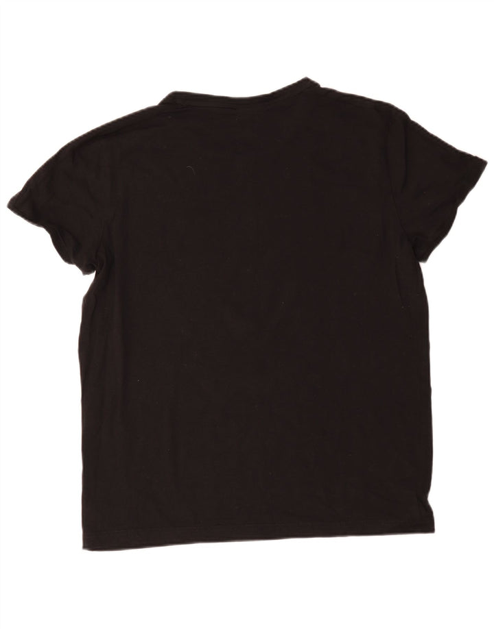 Camiseta masculina Puma grande algodão preto