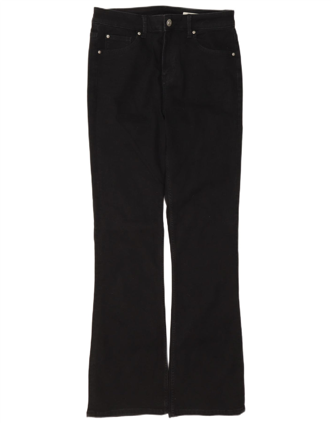 Marks & Spencer Feminino The Eva Bootcut Jeans Reino Unido 12 Médio W32 L32 Preto