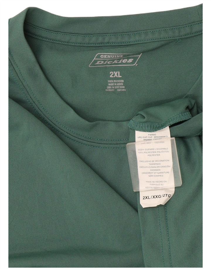 Camiseta masculina Dickies Top 2XL poliéster verde