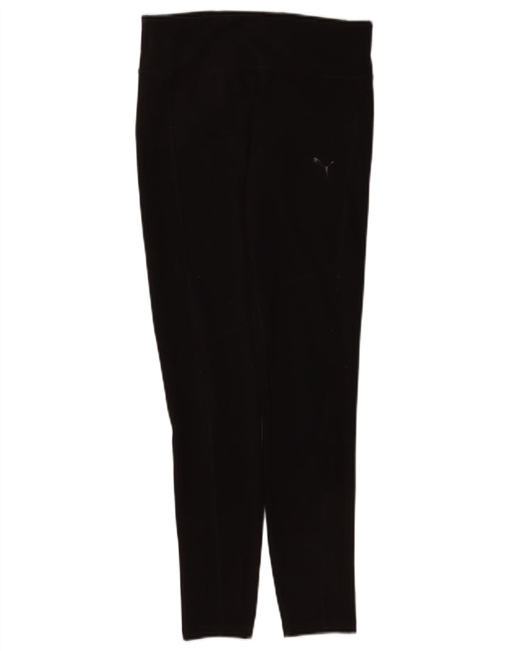 Leggings Puma Feminino UK 8 Pequeno Poliéster Preto