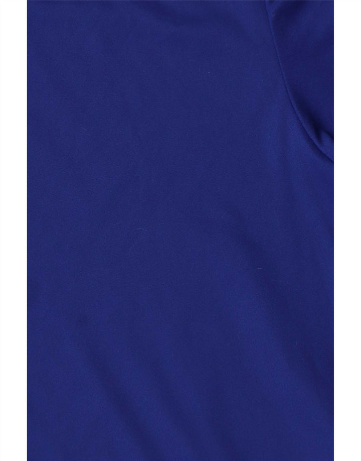 Adidas Masculino Climalite Camiseta Top 2XL Azul Colorblock Poliéster