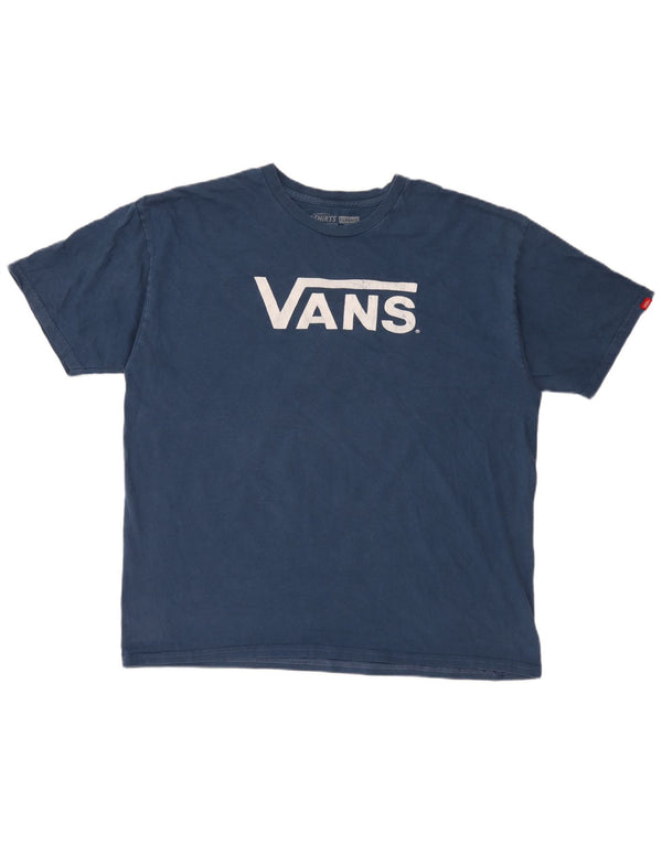 Camiseta Vans Masculina Graphic Top XL Azul Algodão