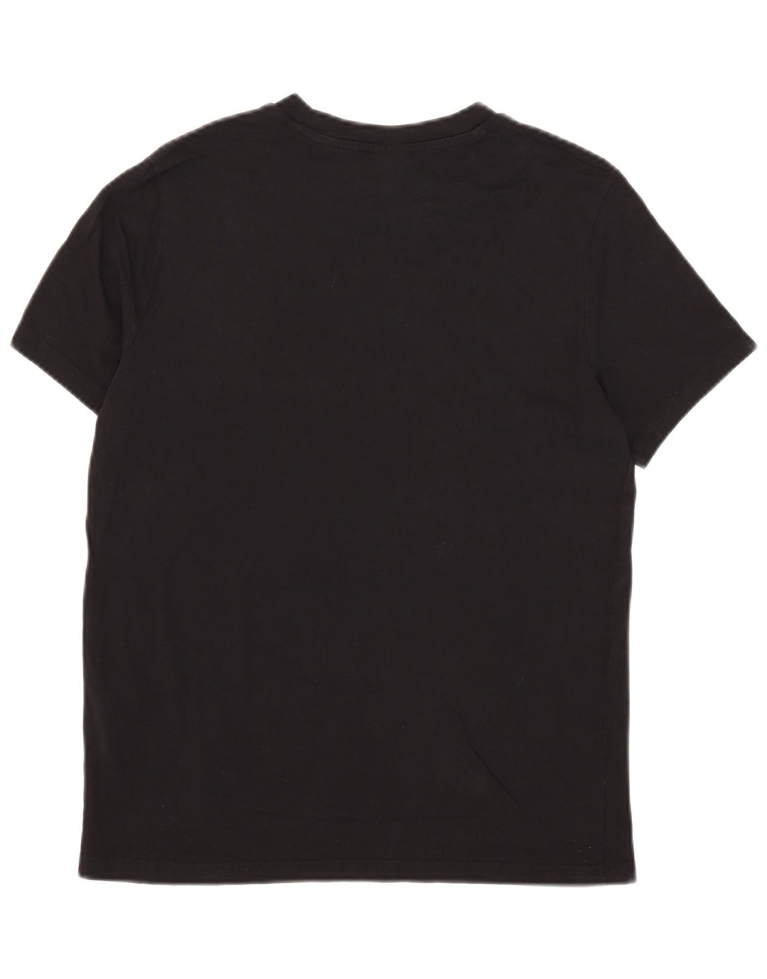 Camiseta masculina Champion pequena de algodão preto