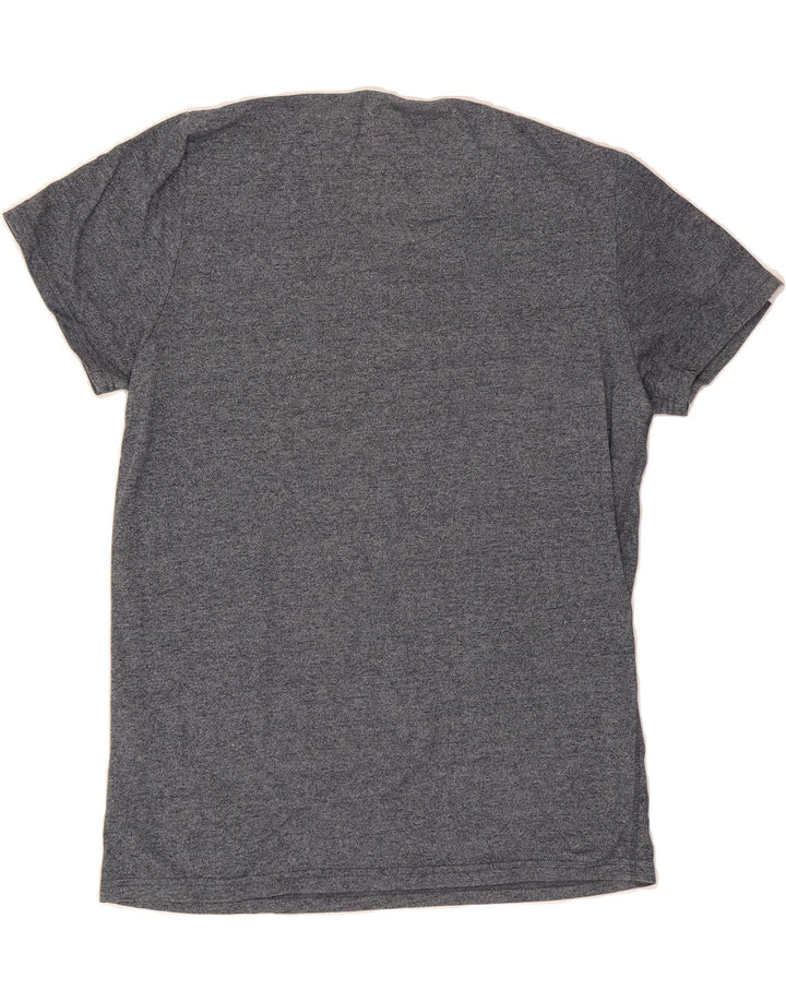 SUPERDRY Mens T-Shirt Top XL Grey Floral Cotton Vintage Superdry and Second-Hand Superdry from Messina Hembry 