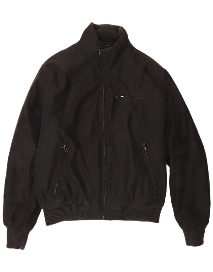Jaqueta bomber masculina Polbot UK 40 grande poliéster preto