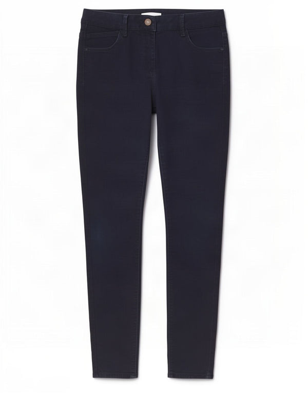 Jeans skinny feminino Marks & Spencer Reino Unido 14 grande W32 L28 azul marinho