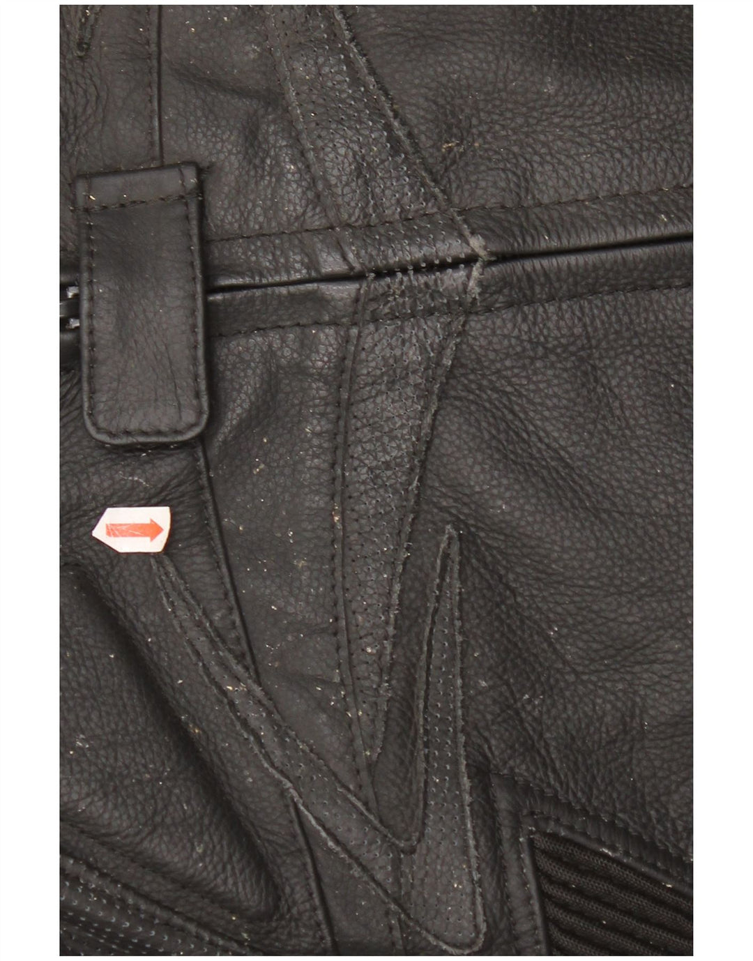 Jaqueta masculina de couro para motociclista Probiker EU 50 grande couro preto