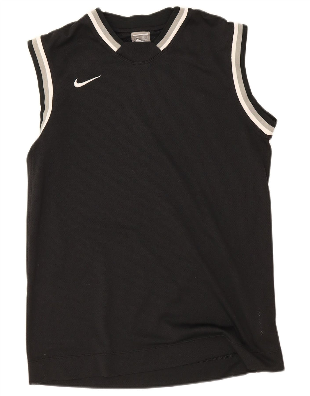 Colete Nike Boys Top 13-14 Anos XL Preto Listrado Poliéster