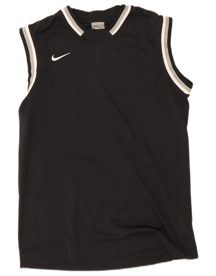 Colete Nike Boys Top 13-14 Anos XL Preto Listrado Poliéster