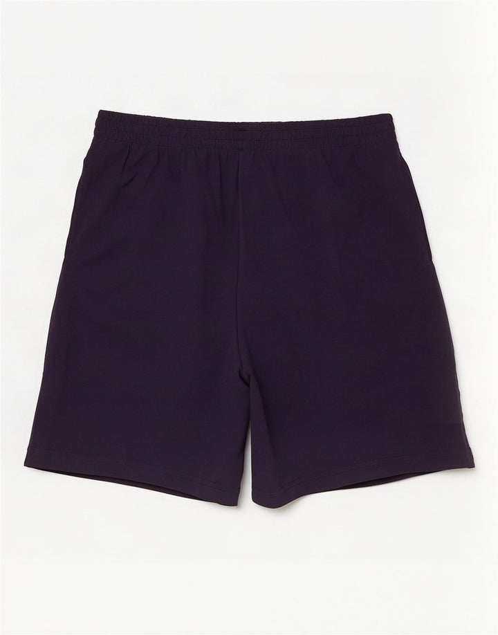 Shorts esportivos masculinos Kappa médio algodão azul marinho