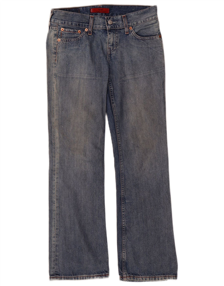 Calça jeans feminina Levi's 557 Bootcut W28 L30 azul algodão