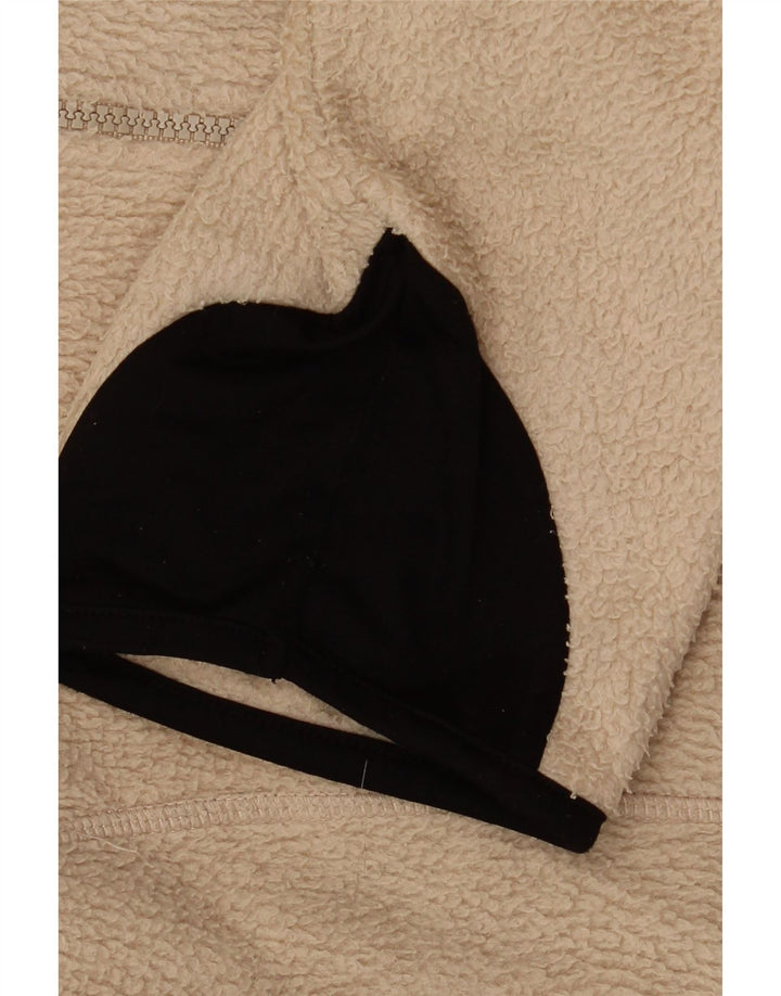 Jaqueta de lã masculina FILA UK 36 poliéster colorblock bege pequeno