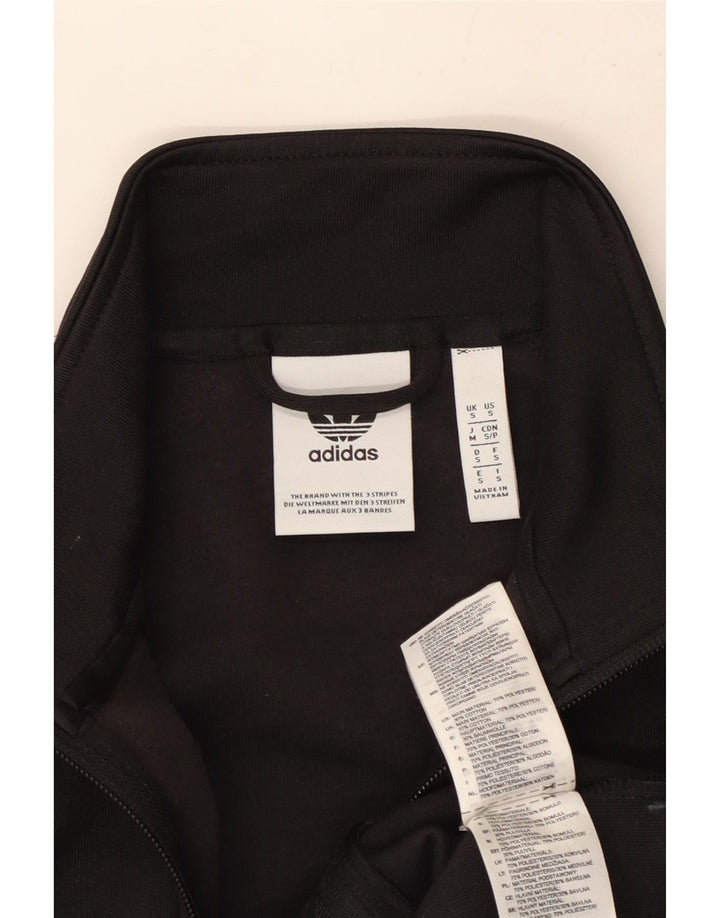 Adidas Mens Treino Top Jacket Pequeno Poliéster Preto