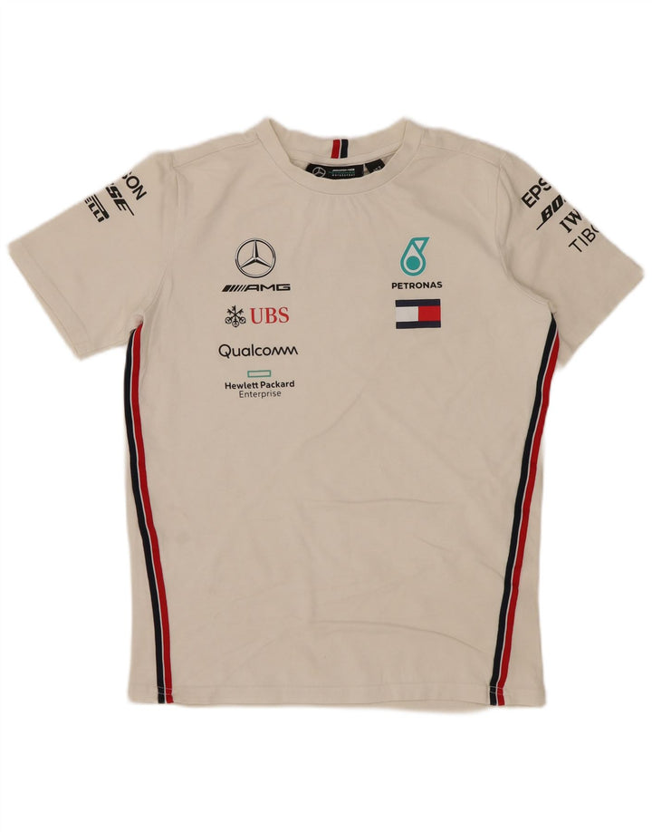 Camiseta Tommy Hilfiger Meninos Graphic 11-12 Anos Branco