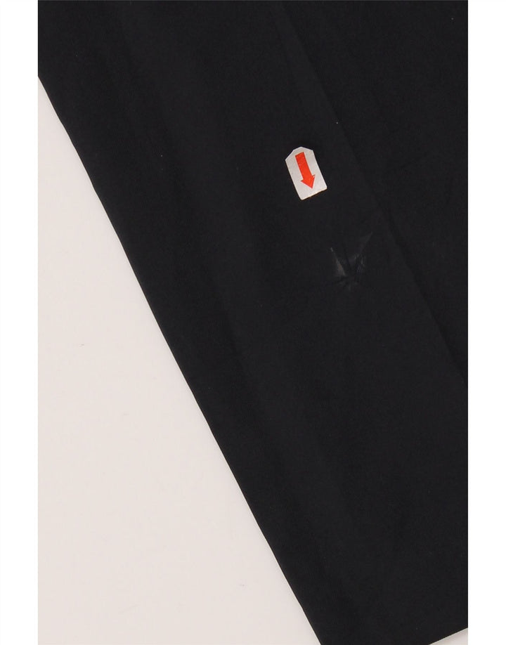 Calça chino reta masculina IZOD W38 L32 poliéster azul marinho