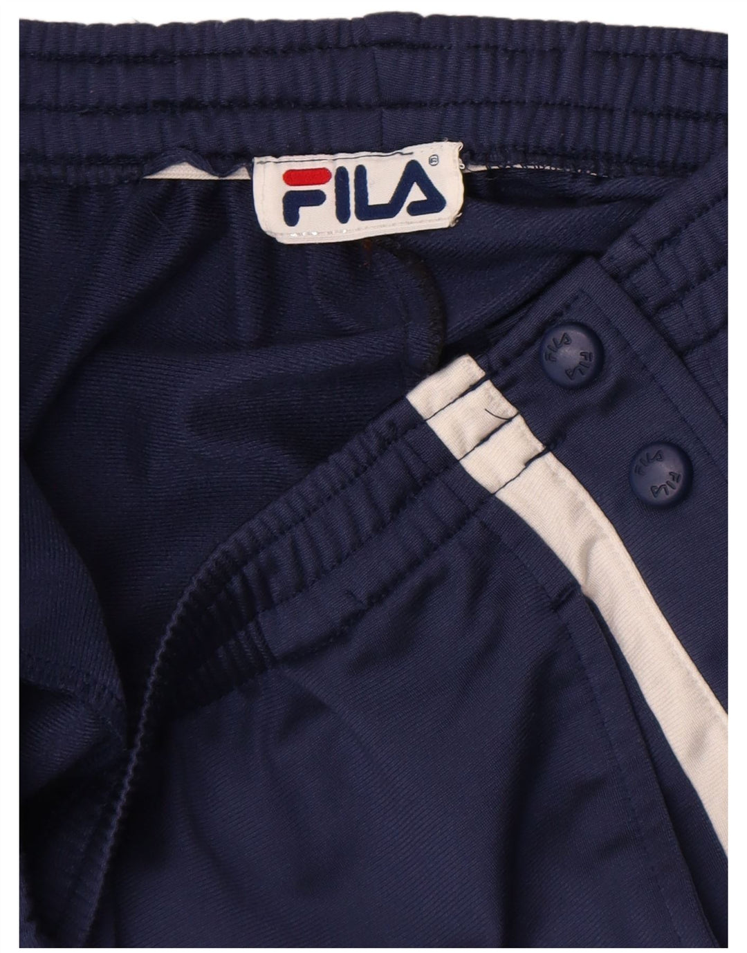 Calça de treino masculina Fila grande azul marinho