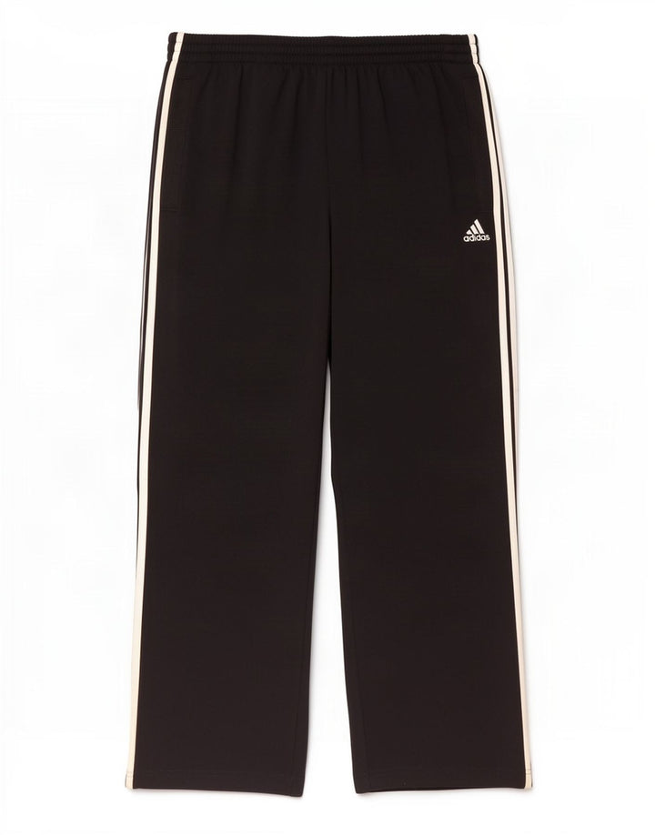 Calça Adidas Mens Treino Pequeno Poliéster Preto