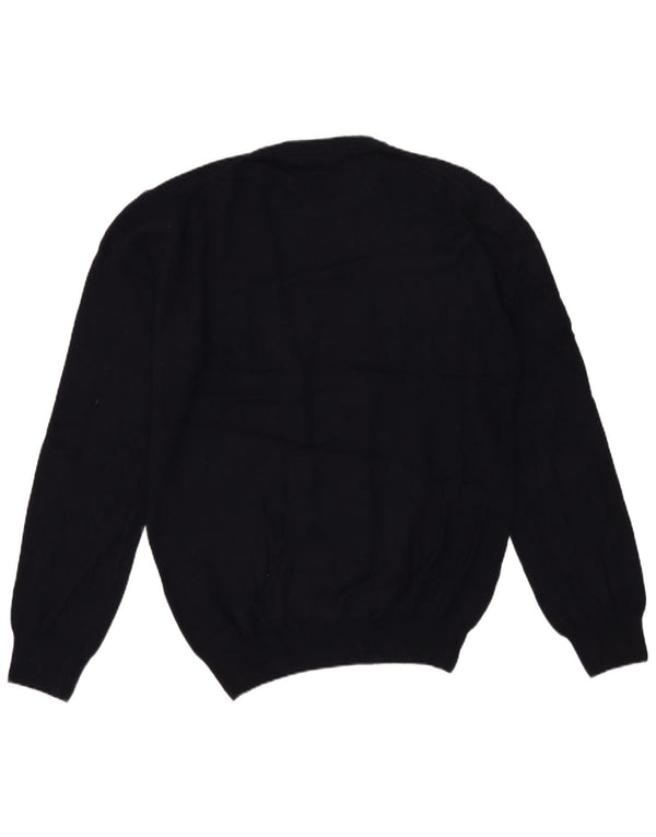 Suéter masculino Refrigiwear com gola redonda e poliamida azul marinho médio