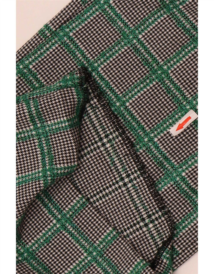 Macacão feminino sem mangas Topshop UK 10 pequeno houndstooth multicolorido