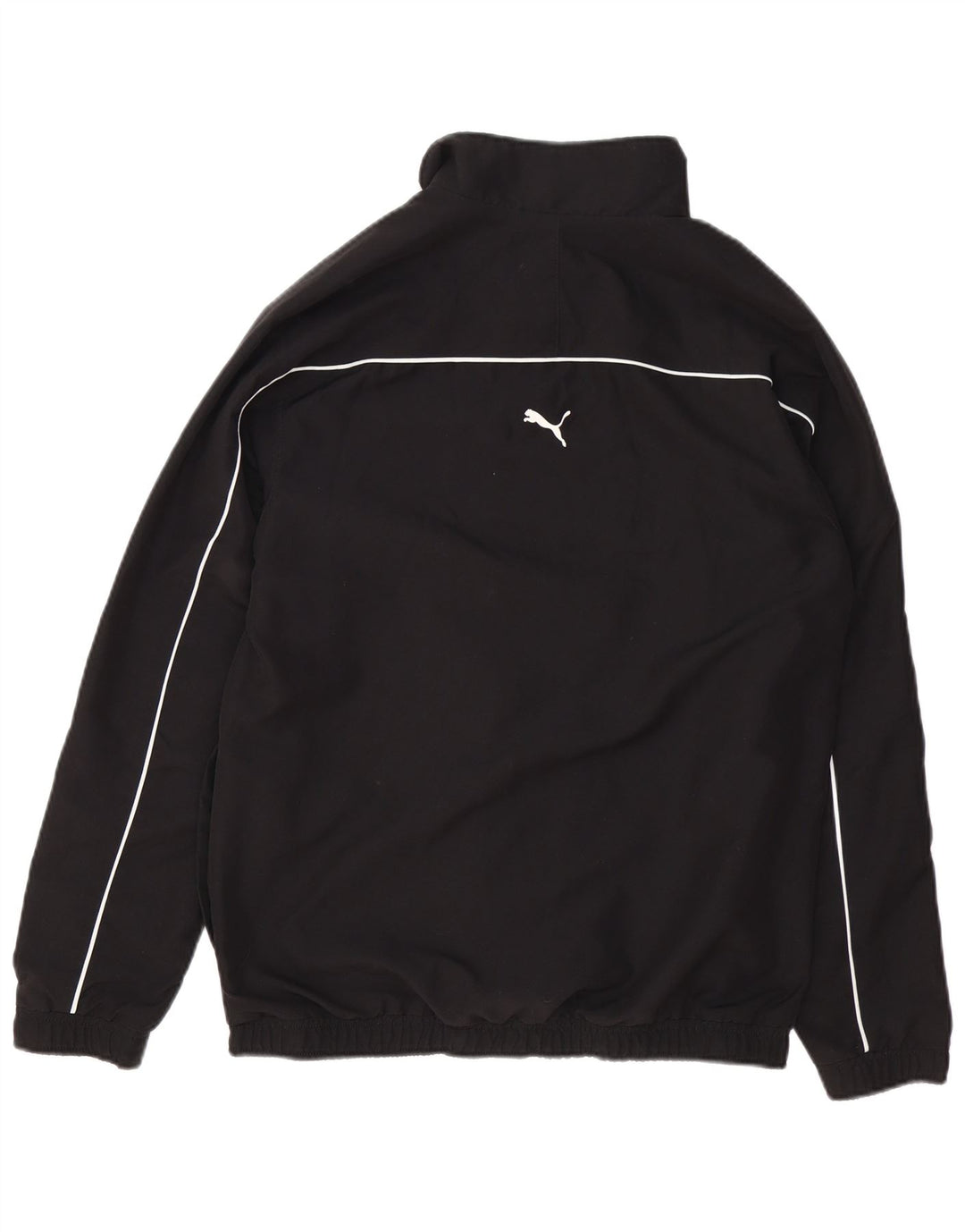 PUMA Masculino Graphic Tracksuit Top Jaqueta Pequena Preta