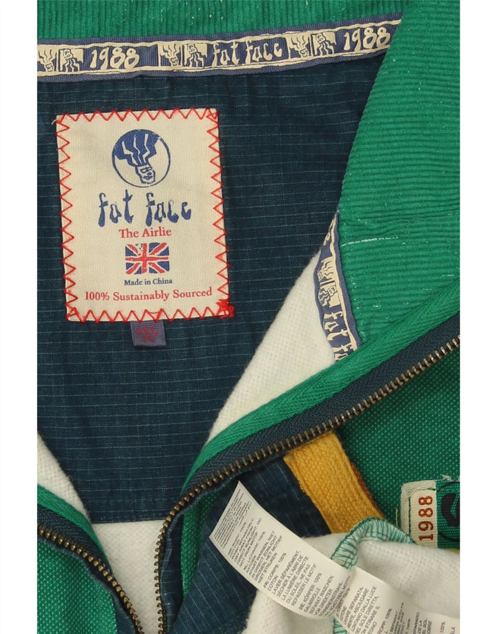 Fat Face Mens Ireland Moletom Gráfico Jumper 2XL Algodão Verde