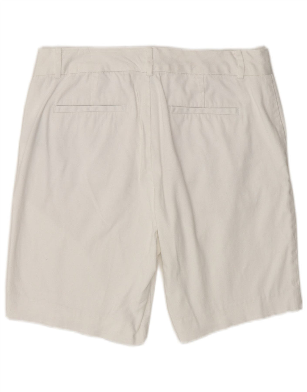 Ralph Lauren Shorts Chino Feminino US 8 Médio W32 Algodão Branco