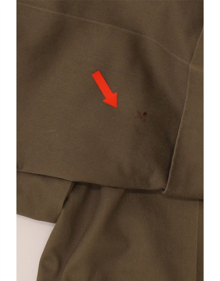 IZOD Mens Pegged Chino Trousers W36 L30 Khaki Cotton Vintage Izod and Second-Hand Izod from Messina Hembry 