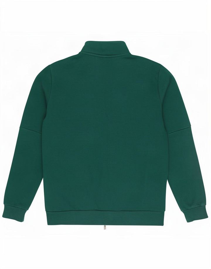 Jaqueta masculina Puma Graphic Tracksuit Top Verde Médio Algodão Colorblock