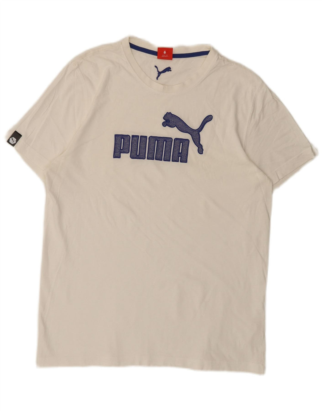 Puma Camiseta Masculina Graphic Top Grande Branco