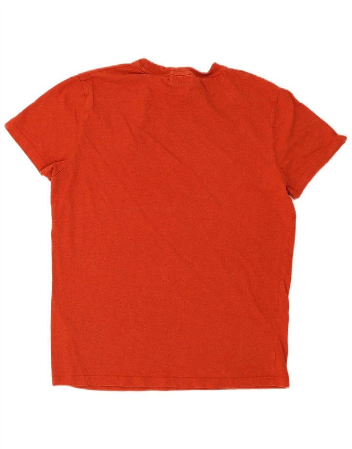 Camiseta masculina Superdry Top grande algodão vermelho
