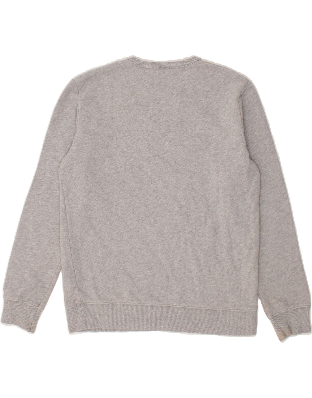 BENETTON Boys Graphic Sweatshirt Jumper 11-12 Years 2XL Grey Cotton Vintage Benetton and Second-Hand Benetton from Messina Hembry 
