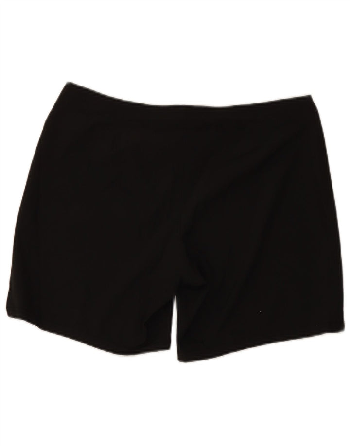 Shorts de natação feminino Roxy UK 14 poliéster preto médio