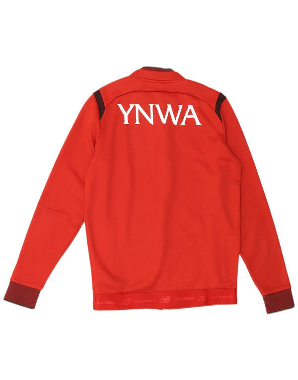 New Balance Masculino Liverpool Graphic Tracksuit Top Jaqueta Médio Vermelho