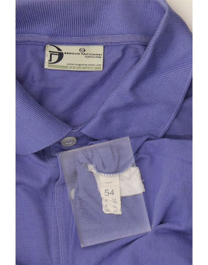 Camisa polo masculina Sergio Tacchini IT 54 XL Roxo
