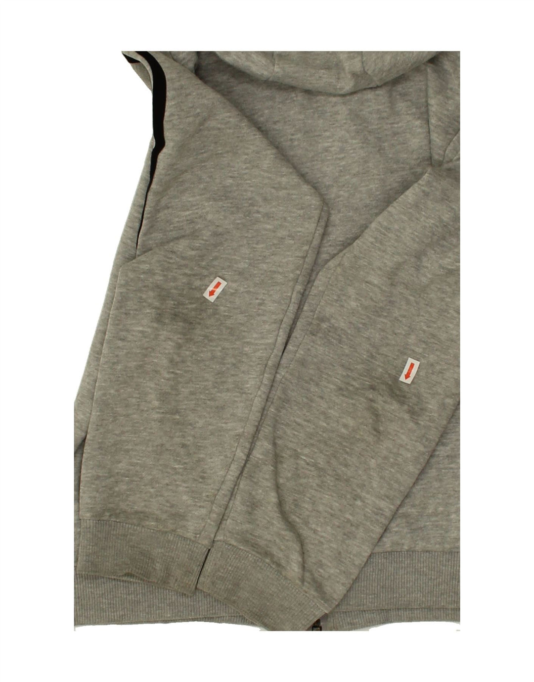 ADIDAS Boys Zip Hoodie Sweater 11-12 Years Grey Cotton Vintage Adidas and Second-Hand Adidas from Messina Hembry 