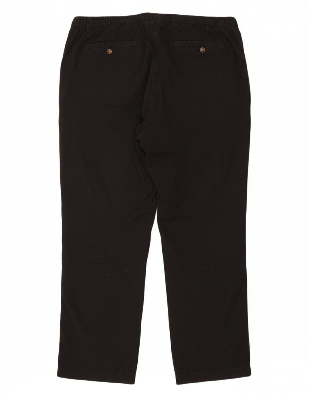 Calça chino reta masculina ORVIS W42 L28 algodão preto