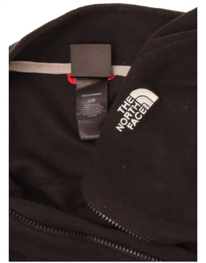 Jaqueta masculina The North Face Liner Fleece UK 40 grande poliéster preto
