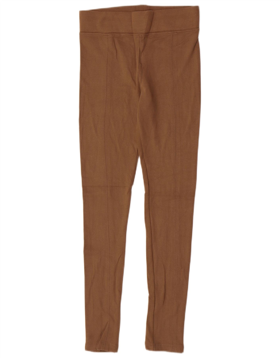 Leggings femininas Topshop UK 12 viscose marrom médio