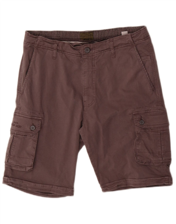 Shorts cargo masculino VINTAGE W32 marrom médio