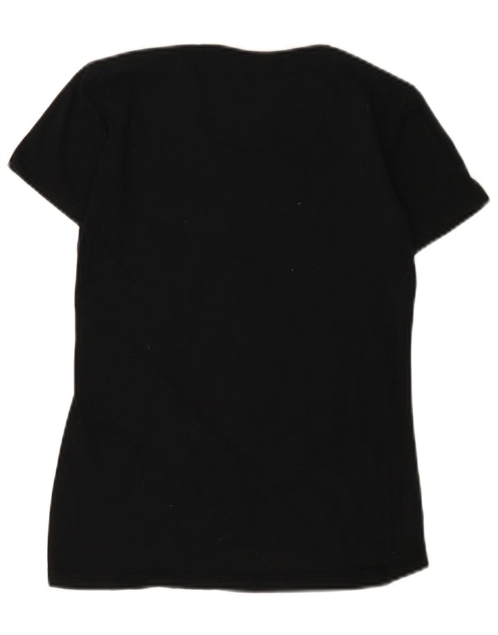 Camiseta feminina KAPPA UK 12 médio preto