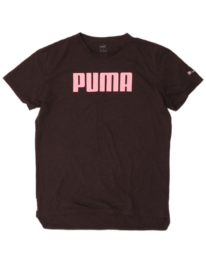 Puma Camiseta Feminina Graphic Top UK 16 Grande Preto