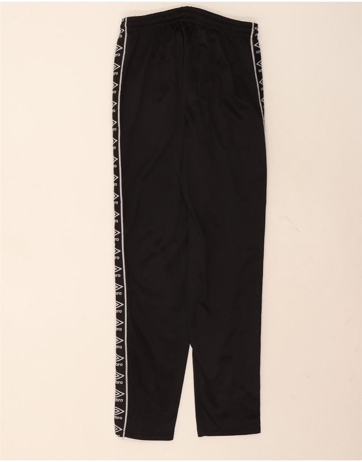 Umbro Mens Graphic Tracksuit Calças Médio Poliéster Preto