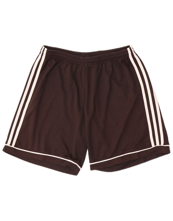 Adidas Mens Climalite Sport Shorts Grande Poliéster Preto