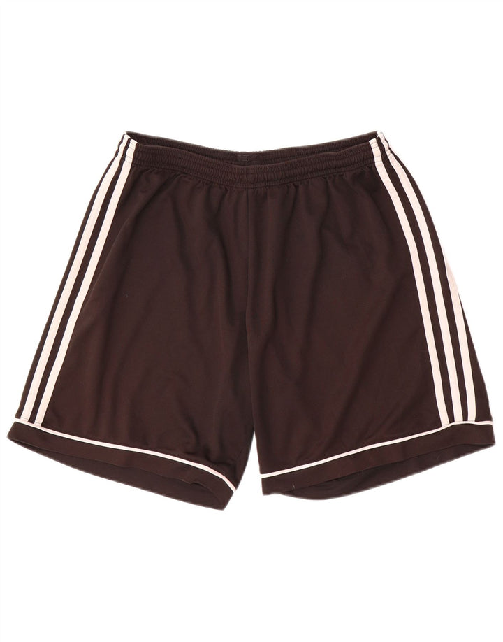 Adidas Mens Climalite Sport Shorts Grande Poliéster Preto