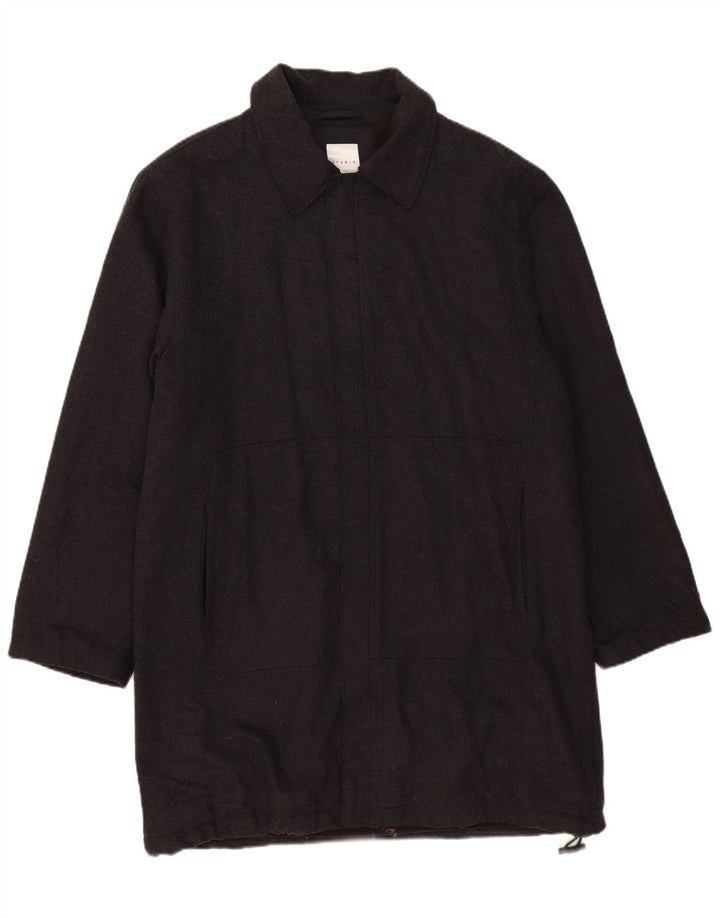 Sobretudo masculino Conbipel Studio UK 40 grande lã cinza