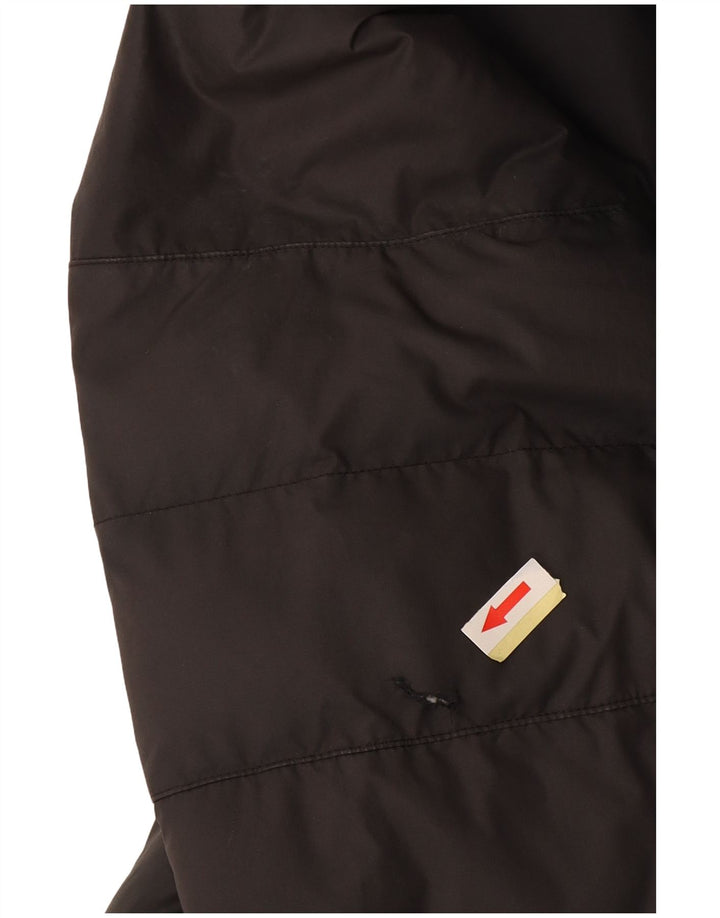 Jaqueta acolchoada com capuz Nike Boys 13-14 anos XL preto poliéster